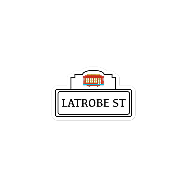 Latrobe Street Sticker