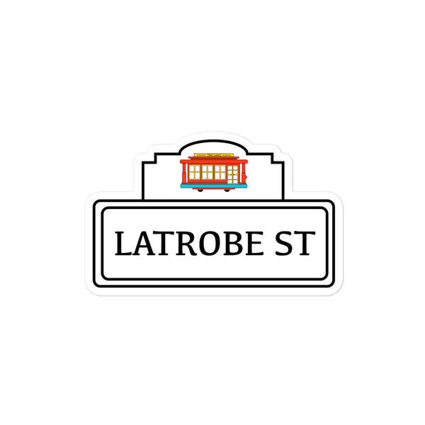 Latrobe Street Sticker